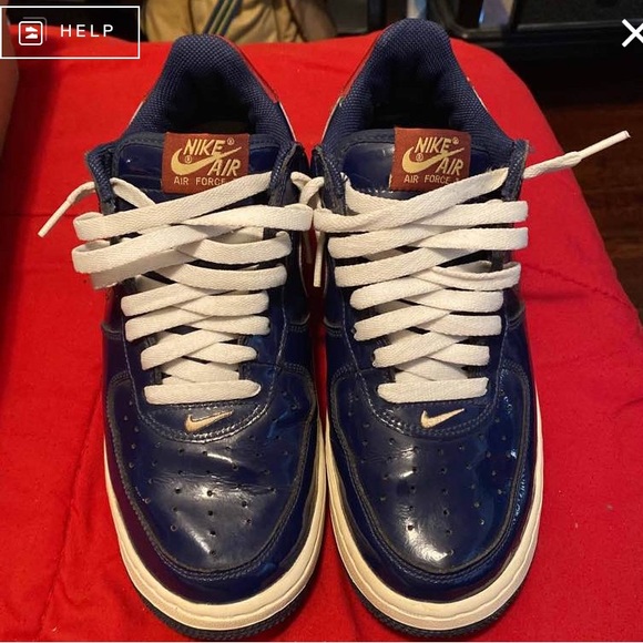 Super rare midnight navy Air Force 1